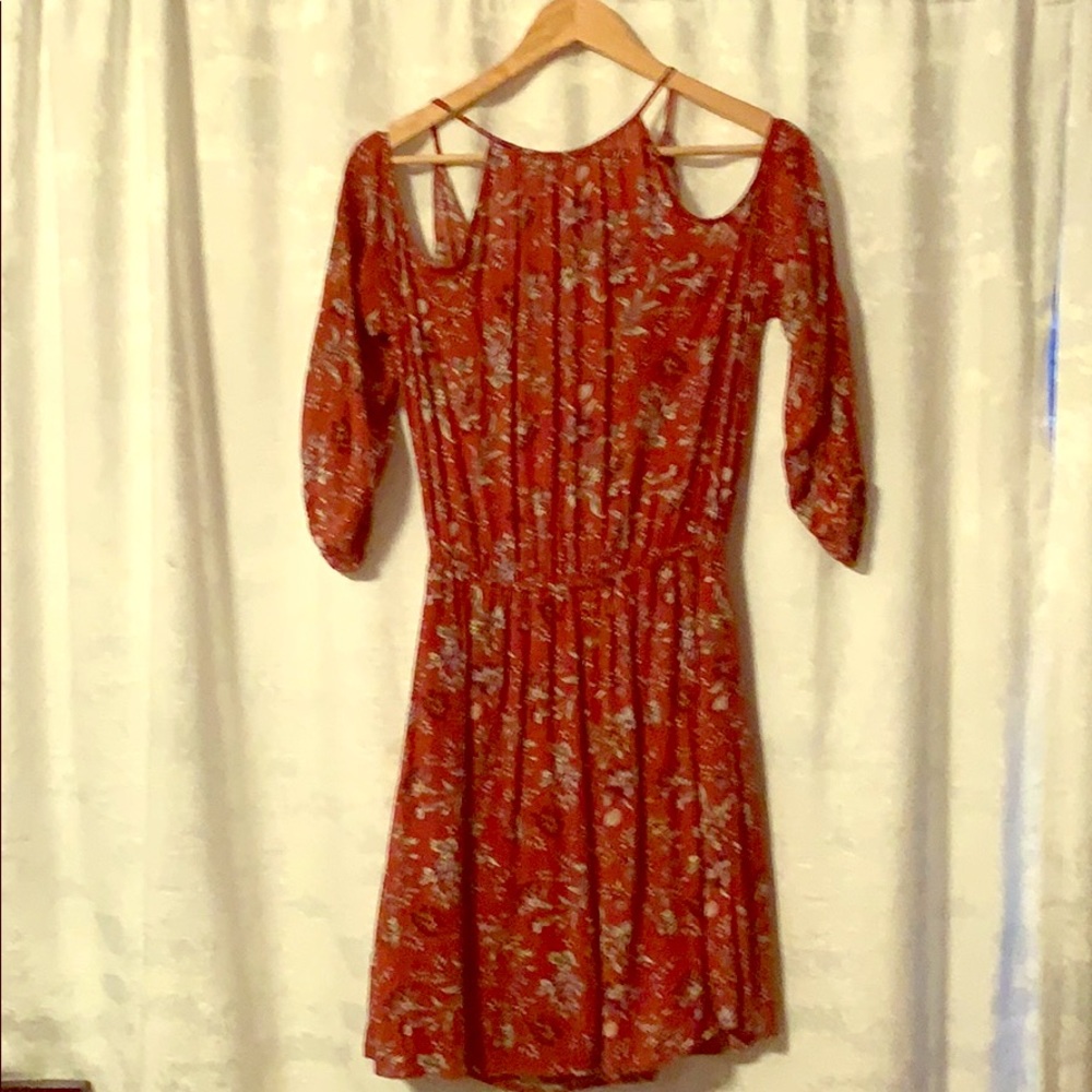 American Eagle Cold Shoulder Dress